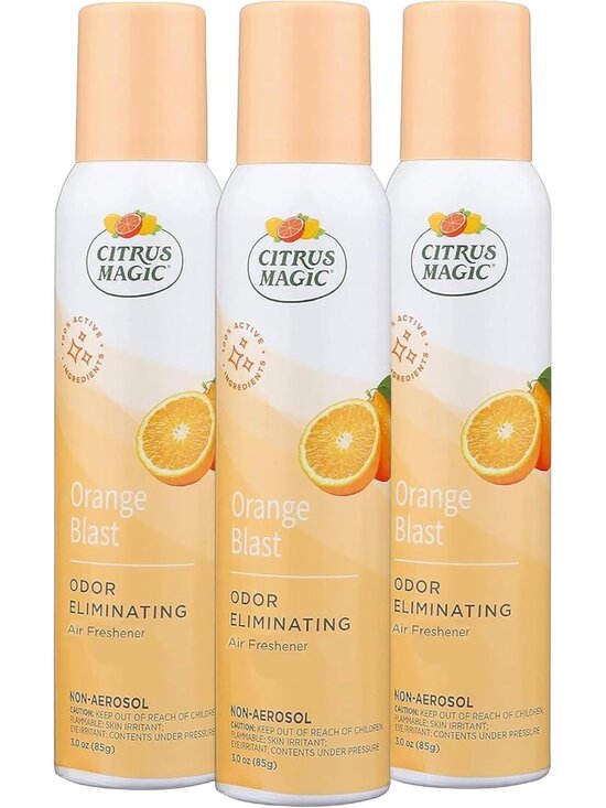 Other - Odor Eliminator Air Freshener Spray for Home, Orange Blast, 3-Ounce, Pack of 3